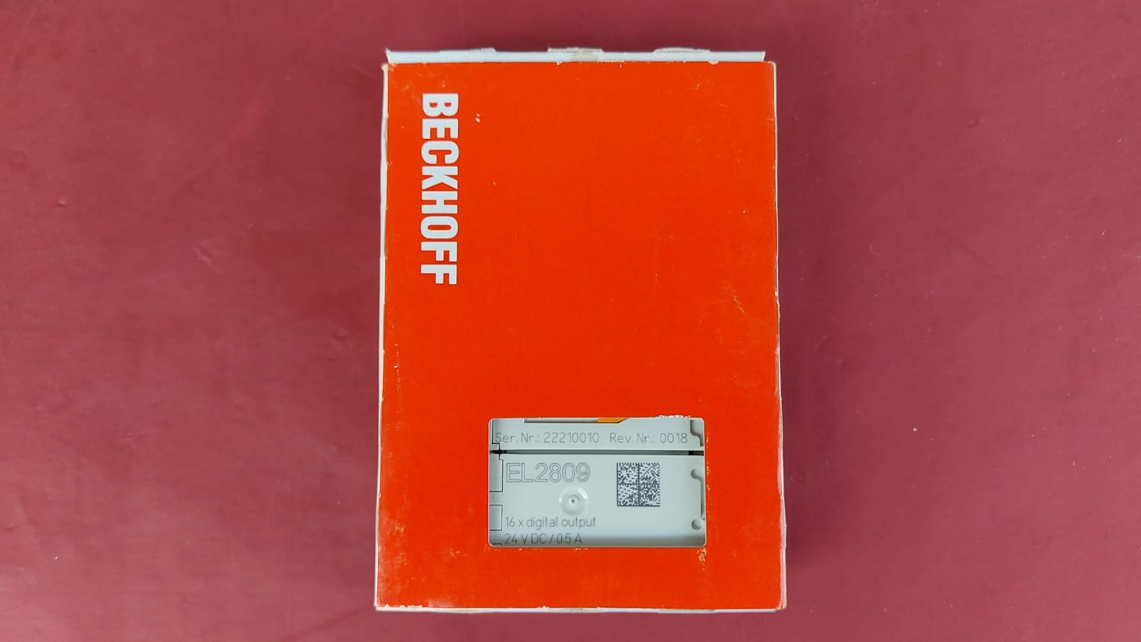 BECKHOFF EL2809 16 X DİĞİTAL OUTPUT PLC EK MODÜL